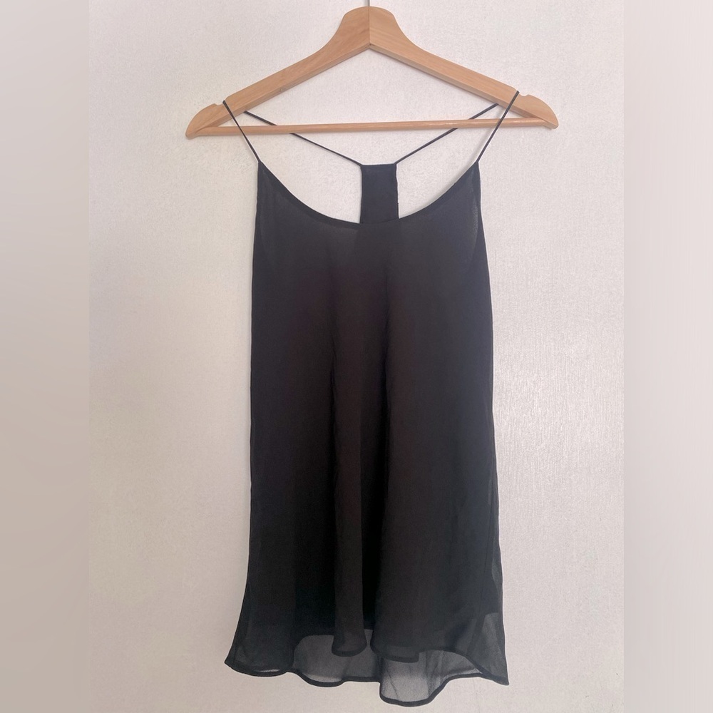 ROSETTE BY BE COOL BLACK GOING OUT TOP SIZE SMALL
